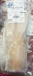 filets truites surgelés