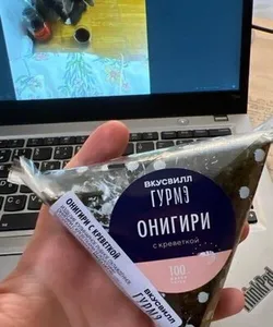 Онигири с креветкой