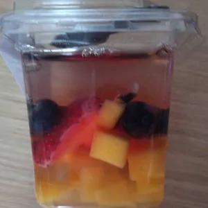 Желе фруктового ягодное Манго, клубника, голубика