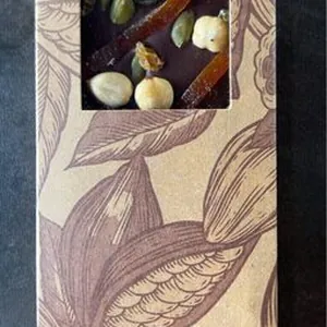 Chocolat tablette noir mendiant