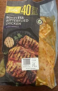 Aldi Boneless Chicken Spiced Mango