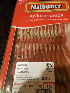 Lard aux herbes (Malbuner)