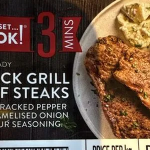 Quick Grill Beef Steaks