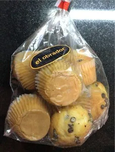 Magdalenas con pepitas choco