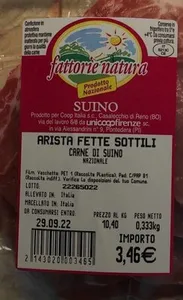 Arista fette sottili