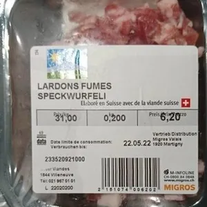 Lardons fumés