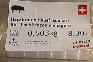 Préparation de viande