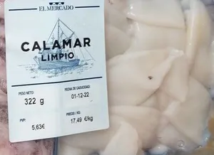 Calamar limpio
