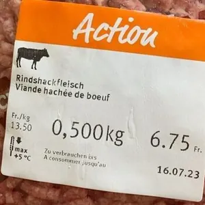 Viande hachée