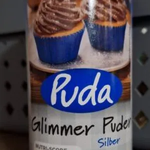 Glimmer Puder Silber