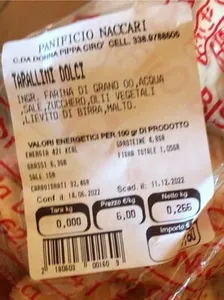 Tarallini dolci