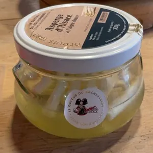 Asperge d’alsace a l’aigre douce