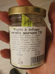 Fruits à infuser