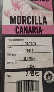 Morcilla Canaria