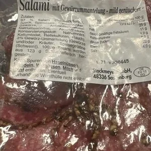 SALAMI mit Gewürzummantelung