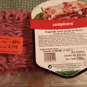 Preparado Carne Picada Bovino