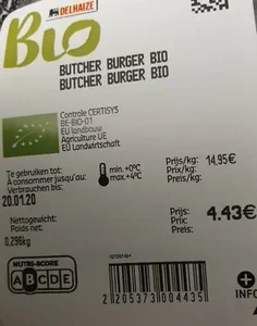 Butcher burger