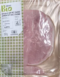 Jambon cuit avec couenne