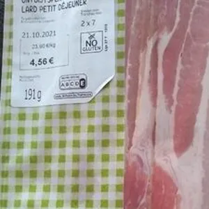 Lard petit déjeuner
