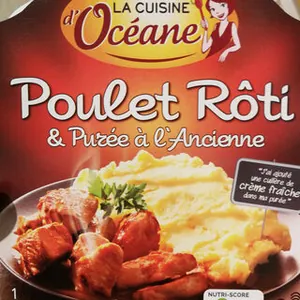 Poulet rôti & purée à l'ancienne