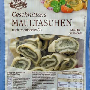 Geschnittene Maultaschen