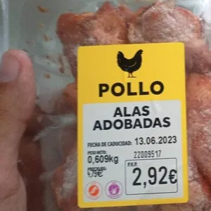 Alas adobadas