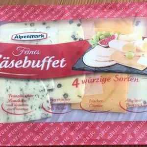 Feines Käsebuffet - würzig