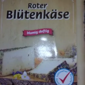 Roter Blütenkäse
