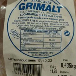 Queso Grimalt Semicurado