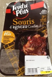 Souris d'agneau confite