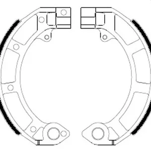 Bromsbacksats FERODO FSB874A