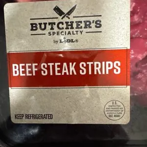 Beef Steak Strips