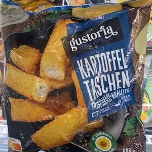 Kartoffel taschen frischkäse- kräuter