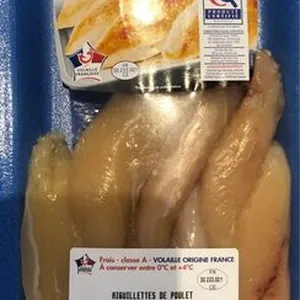 Aiguillettes de poulet