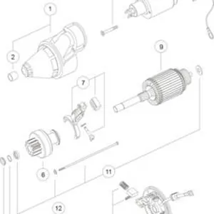 Startmotor MAHLE MS 437