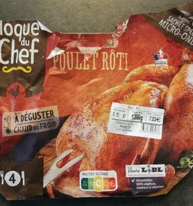 Poulet rôti Toque du chef
