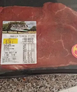 Rabilla ternera filete