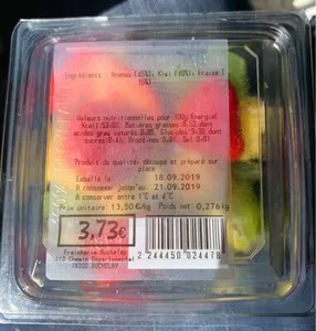 La fraicherie (kiwi ananas fraise)