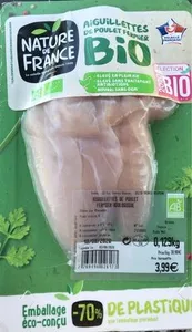 Aiguillettes de poulet fermier BIO