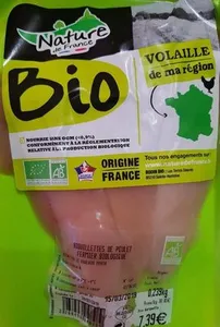 Aiguillettes de poulet fermier