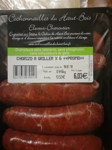 Chorizo à griller