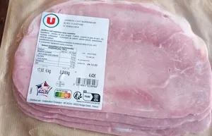 Jambon cuit avec couenne