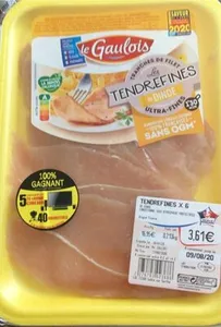 Tendrefines de dindes