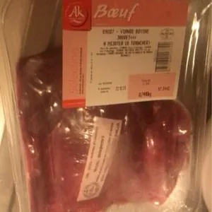 Bœuf viande bovine