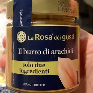 Il burro di arachidi