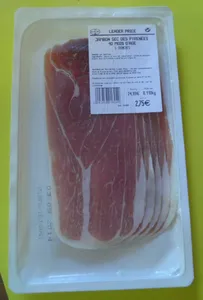 Jambon sec des Pyrenées Leader Price