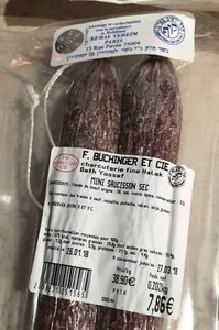 Mini saucisson sec Cacher