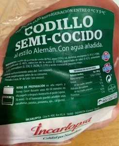 Codillo semi-cocido
