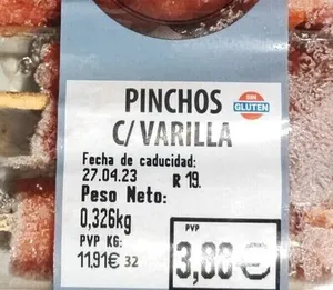 pichos varilla