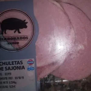 Chuletas Sajonia